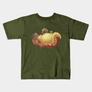 Dragon Ale (Red no Label) Kids T-Shirt